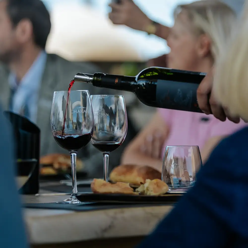 Malbec wine tasting and gourmet pairing at Chakana Winery in Mendoza - Rixner DMC