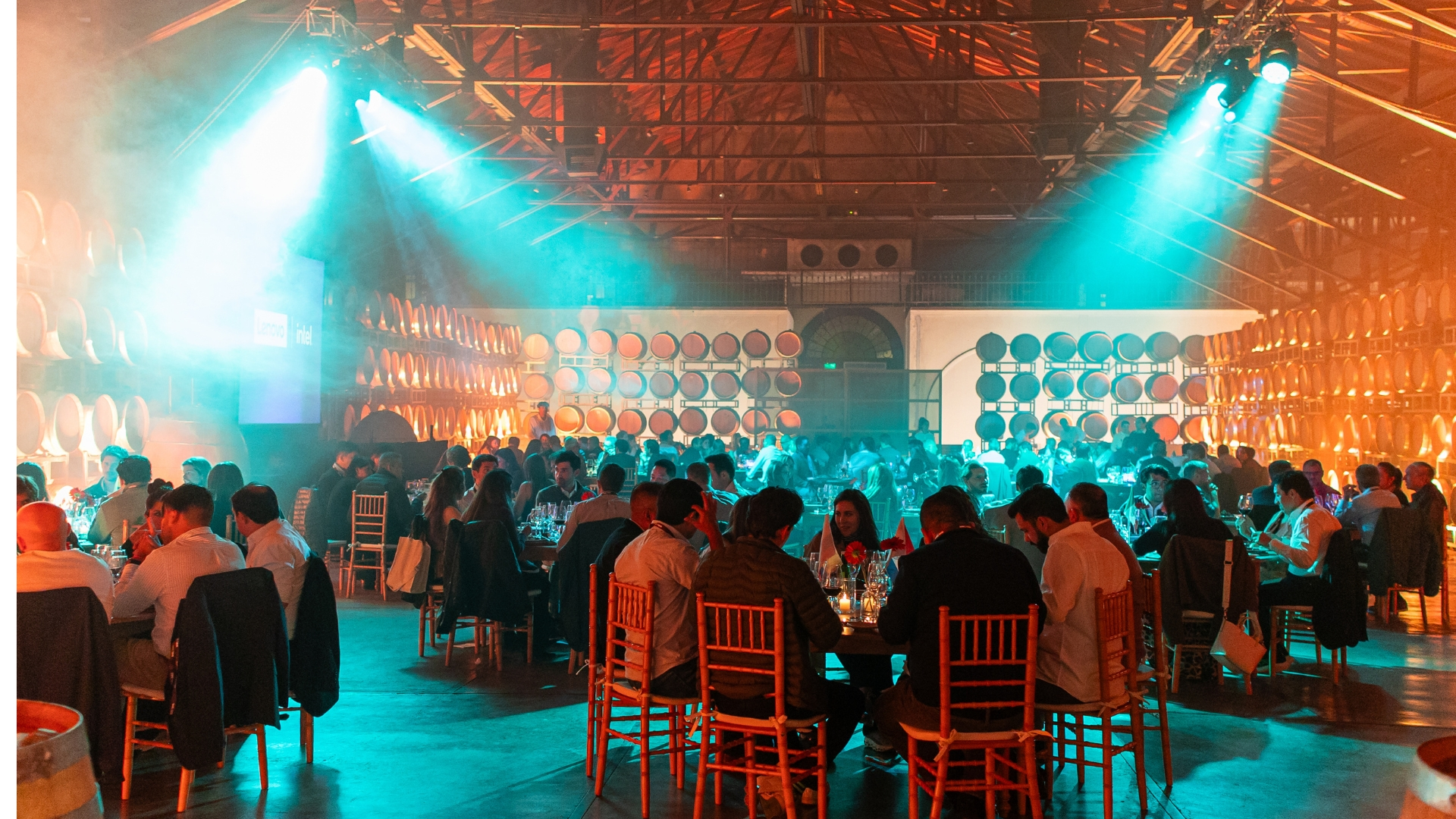 Evento aziendale Lenovo presso la Bodega Los Toneles, Mendoza