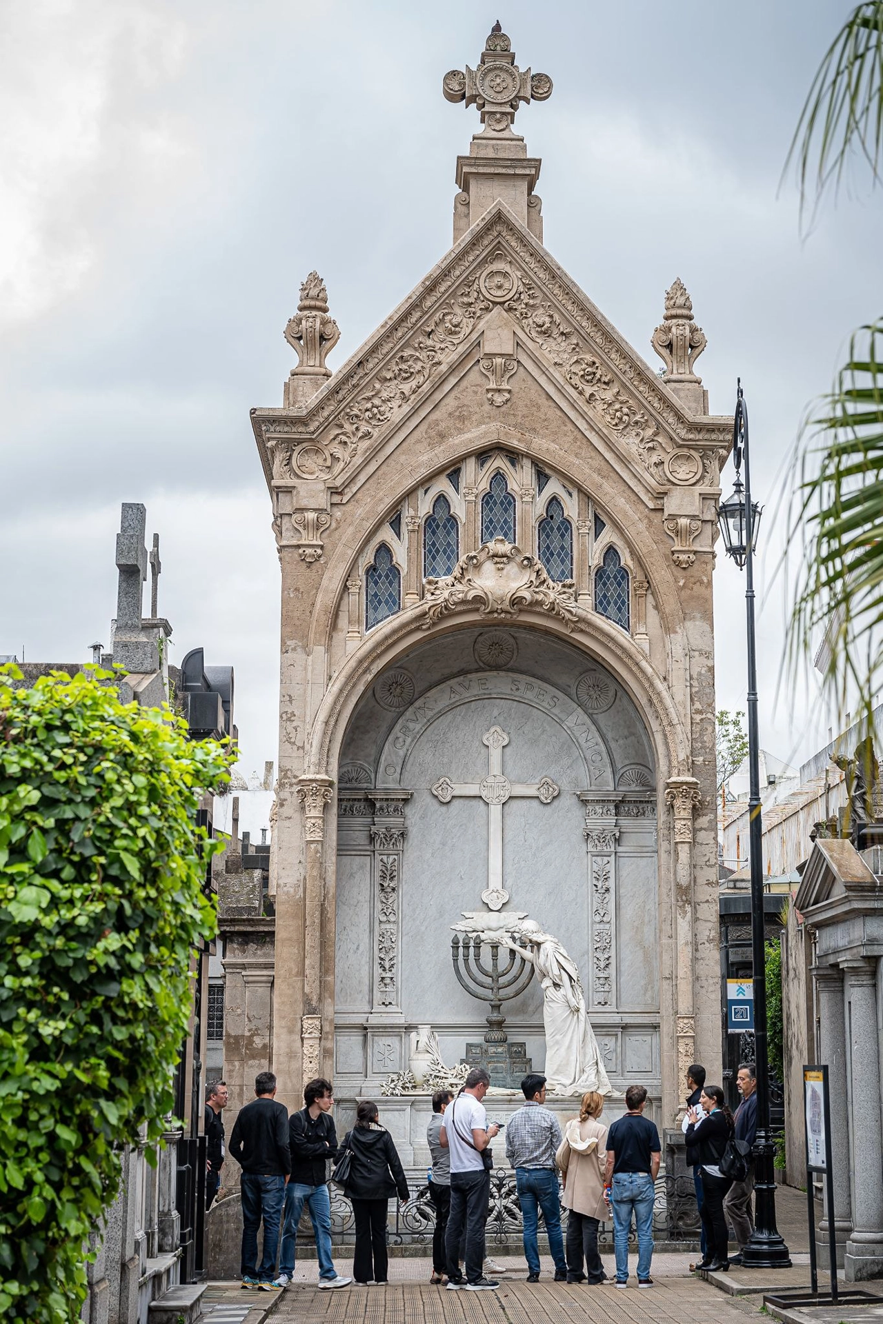 Mausoleum in the Recoleta Cemetery