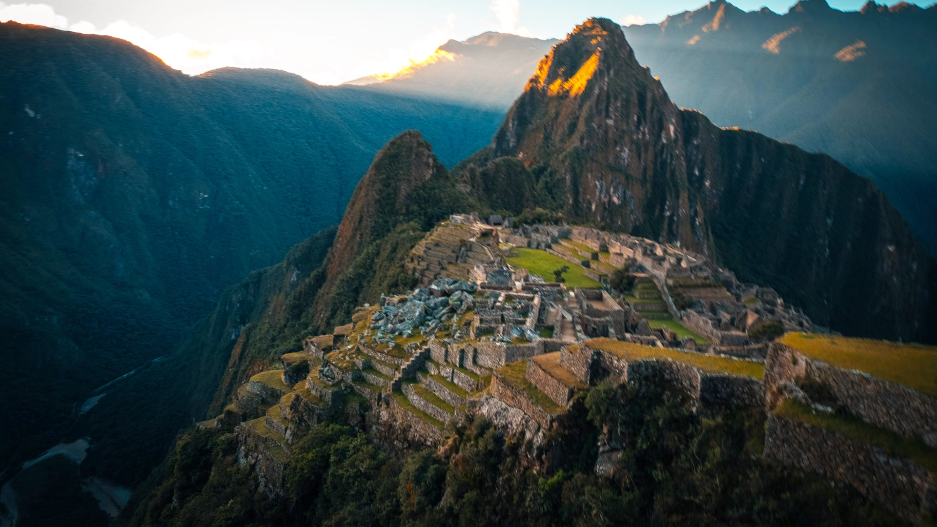 Panorama di Machu Picchu, in Perù, destinazione ideale per esperienze aziendali di Andina by Rixner DMC
